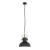 EGLO LUBENHAM illuminazione da soffitto Nero, Marrone E27