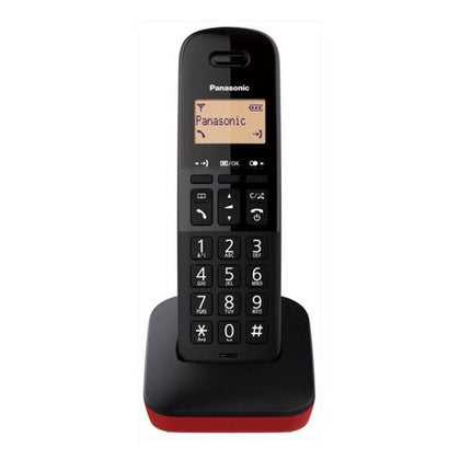 KX-TGB610JTR Telefono analogico/DECT Identificatore di chiamata Nero, Rosso
