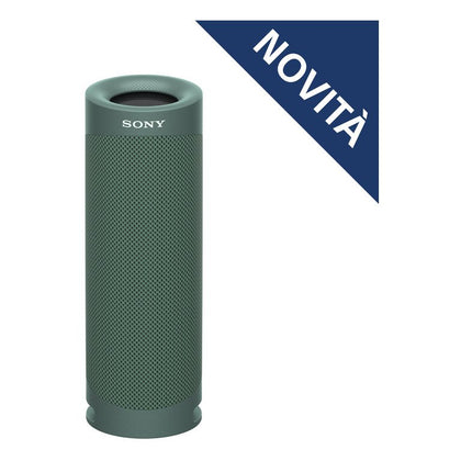 SRS XB23 - Speaker bluetooth waterproof, cassa portatile con autonomia fino a 12 ore (Verde)