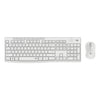 MK295 Silent Wireless Combo tastiera RF Wireless QWERTY Italiano Bianco