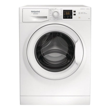 Hotpoint NFR328W IT N lavatrice Libera installazione Caricamento frontale 8 kg 1200 Giri/min D Bianco