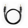 Ekon 3.5mm male-male cavo audio 0,5 m Nero