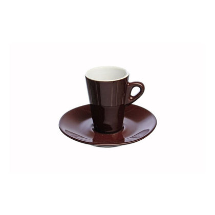 Porcellane ET085010860 tazza Marrone Caffè - 6 pezzi