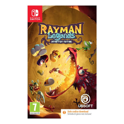 Rayman Legends: Definitive Edition, Code in Box, ITA Nintendo Switch