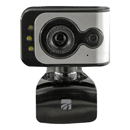 33854 webcam 640 x 480 Pixel USB Nero, Argento