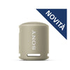 Cassa Speaker Bluetooth Portatile Impermeabile 5 Watt - Tortora SRSXB13C