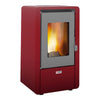 Stufa a Pellet Senza canna fumaria a vista 6 Kw Serbatoio 11 kg 145 m³ mq - Bordeaux King 60