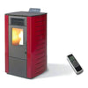 Stufa a Pellet Senza Canna Fumaria a Vista 7 kW Serbatoio 13 Kg 160 m³ - Bordeaux King 78