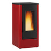 Stufa a Pellet Termostufa Potenza 11 kW 366 m3 - Dahiana Bordeaux - 1284000