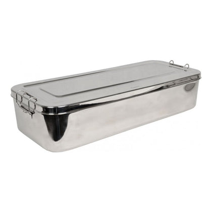 Scatola Inox 50X20X10Cm - con Manici - 1 Pz.