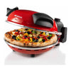 Forno Elettrico 1200W per pizza con piastra in pietro refrattaria e timer