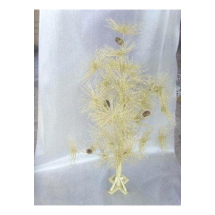 Alberello di natale con pigne h120 cm - colore oro