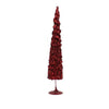 Alberello di natale decorato altezza 65 cm - colore rosso