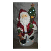 Babbo natale con Led - decorazione natalizia - soprammobile