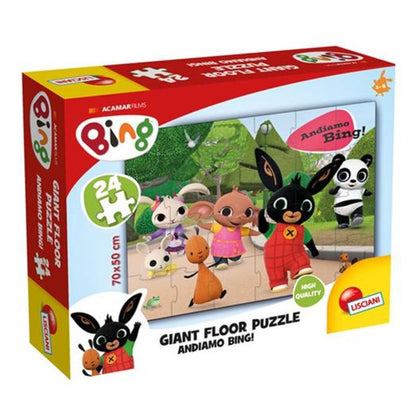 Andiamo Bing! Puzzle da 24 pezzi per bambini