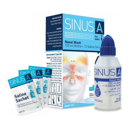 Sinus a - Kit Lavaggio Nasale 120 ml per Adulti - 1 Pz.