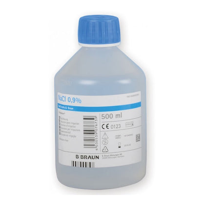 Soluzione Salina Sterile B-Braun Ecotainer - 500 ml - Conf. 10 Pz.