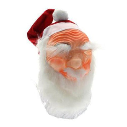 Maschera Babbo Natale SantaClaus in lattice