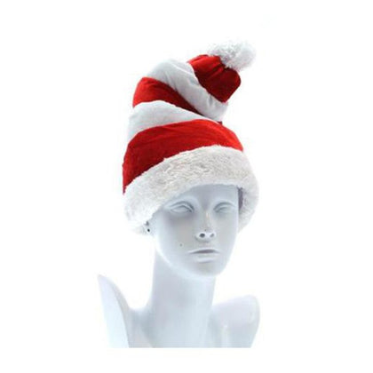 Cappello Stripes Santa Claus - accessorio natale - colore rosso/bianco