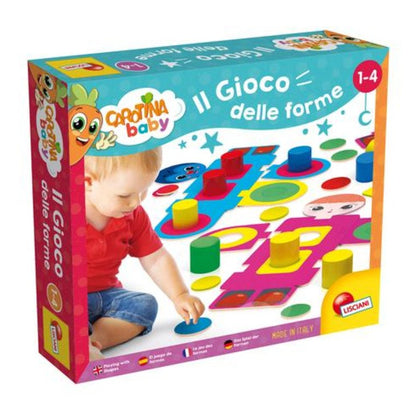 Carotina Baby Crea forme geometriche - Gioco didattivo educativo