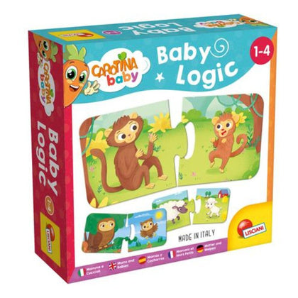 Carotina baby logic mamme e cuccioli - Gioco educativo didattivo