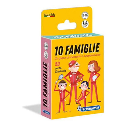 Carte Gioco 10 Famiglie - gioco di memoria e cooperazione bambini
