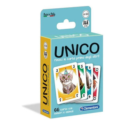 Carte Unico - Gioco per bambini con animali illustrati