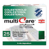 STRISCE COLESTEROLO per MULTICARE - conf. 25 pz.