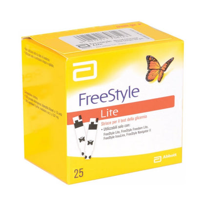 Strisce Glucosio Abbott Freestyle Lite - Conf. 25 Pz.