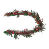 Ghirlanda natalizia con bacche + frutta 180 cm - addobbo decorazione natale