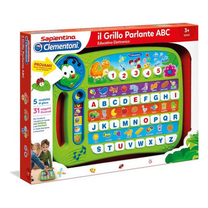 Alfabetiere grillo abc sapientino - gioco didattico bambini