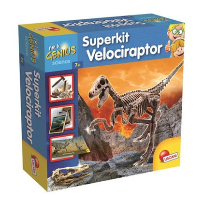 Piccolo Genio Super Kit Velociraptor - gioco didattico bambini