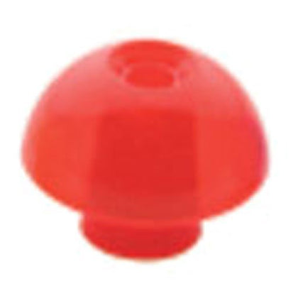 Tappini Sanibel Adi a Fungo 14 mm - Rosso - Conf. 100 Pz.