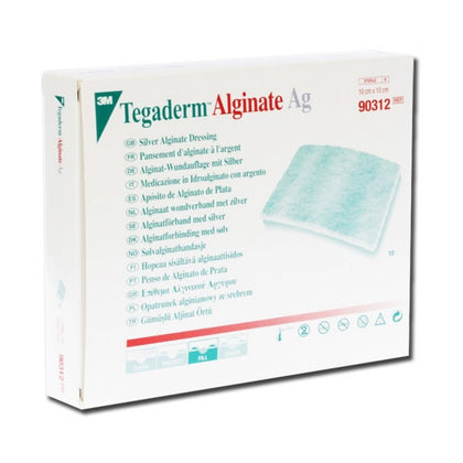 Tegaderm 3M Alginate Ag Argento 10X10 cm - Conf. 10 Pz.