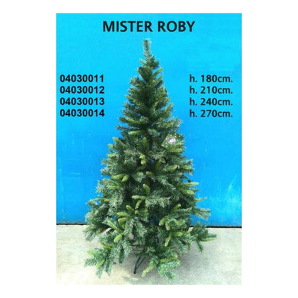 Albero pino di natale con 880 rami - altezza 210 cm - colore verde