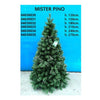 Misterpino - Albero di natale con 340 rami - altezza 120 cm - colore verde