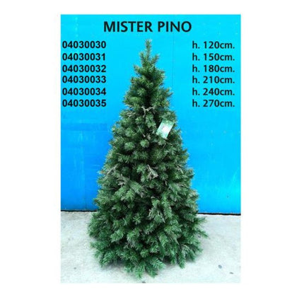 Misterpino - Albero di natale con 492 rami - altezza 150 cm - colore verde