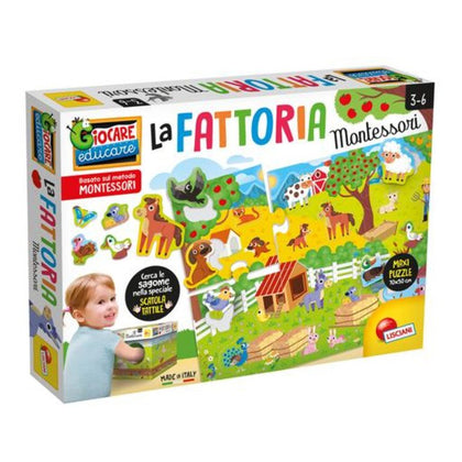 Montessori Maxi La Mia Fattoria - Gioco educativo didattico per bambini