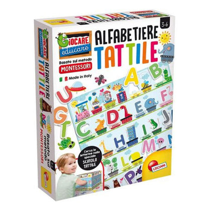 Montessori Plus Alfabeto Tattile - Gioco educativo didattico per bambini