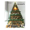 Albero presepe 100 cm - addobbo decorazione natalizia