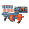 NERF ELITE 2.0 SHOCKWAVE - Fucile giocattolo con tamburo rotante da 15 dardi