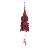 Pendolo natalizio - colore rosso - addobbo decorazione natalizia