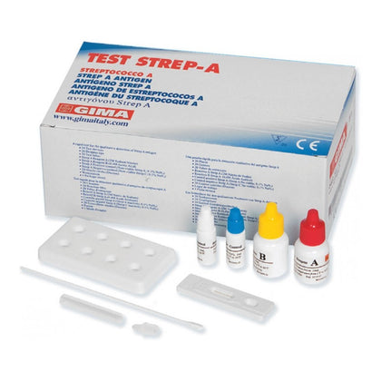 Test Strep-A - Streptococco - Cassetta - Conf. 20 Pz.