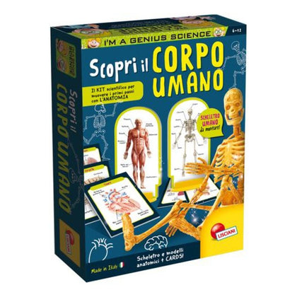 Piccolo genio scopri corpo umano - gioco didattico per bambini