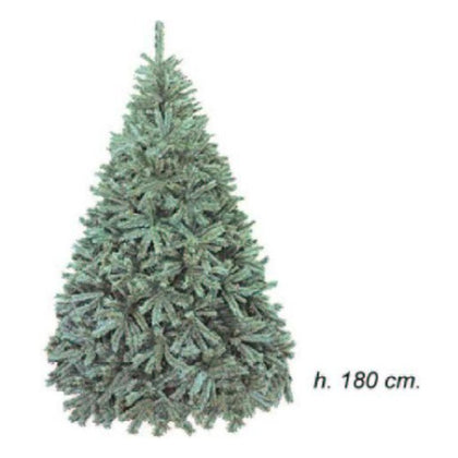 Albero pino di natale effetto frosted 1170 rami - altezza 180 cm