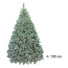 Albero pino di natale effetto frosted 1170 rami - altezza 180 cm