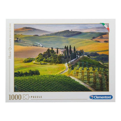 Puzzle Colline Toscane Panorama - 1000 pezzi