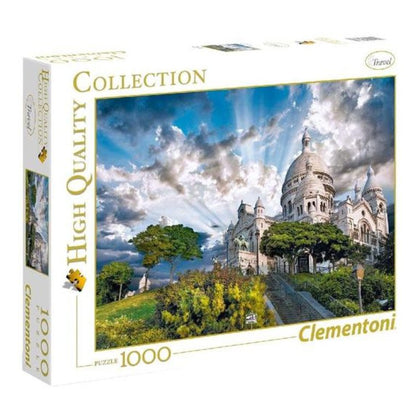 Puzzle Chiesa Montmartre - 1000 pezzi - 69x50 cm