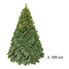 Albero pino di natale classico - alezza 330 cm - colore verde