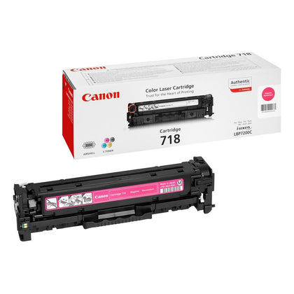 CRG-718 M Cartuccia Toner Originale per Stampanti Laser i-SENSYS MF729Cx - Magenta